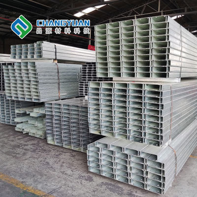 Profil Baja Struktural Berdinding Tipis Bagian Baja Bentuk Dingin Isi Seng 40-275g