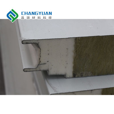 Panel Polyurethane Isolasi Termal Fire Rating Sandwich