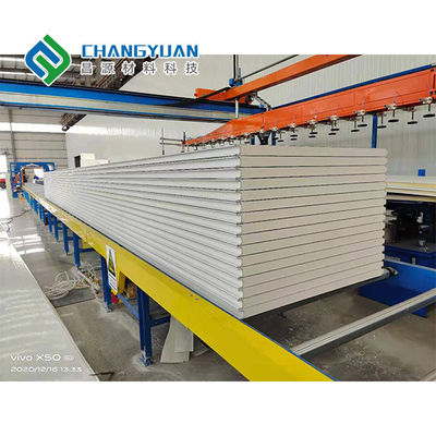 Panel sandwich PU dengan kedap udara / kedap air, isolasi termal, dan kekuatan tinggi untuk konstruksi yang tahan lama