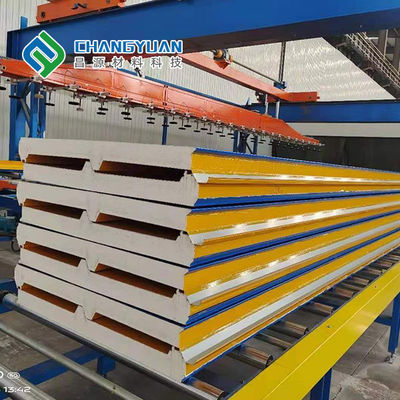 Struktur Sandwich Panel Atap Pu Untuk Insulasi Konstruksi