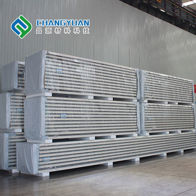 Daya Tahan Tinggi Panel Sandwich Pu Polyurethane Heat Insulated