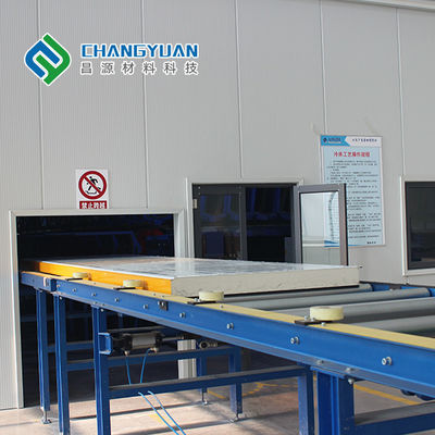 Waterproof Cold Room PU Panel Fire Rated Sandwich Panel Untuk Dinding Dan Lantai
