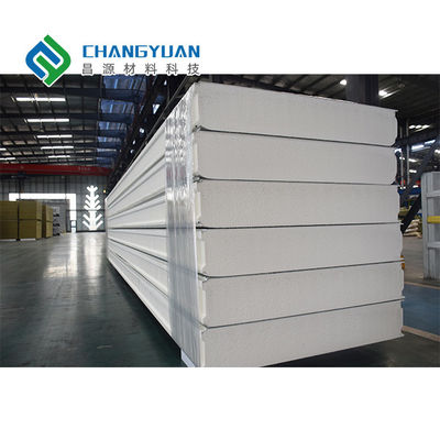 Fireproof B1/B2 Polyurethane Cold Room Panel Untuk Isolated Safe Secure Storage Panel sandwich PU dan Panel sandwich PIR yang dapat disesuaikan untuk Ruang Dingin dengan tahan kelembaban dan isolasi suara