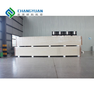 Ruang Dingin Dalam Ruangan PU Panel Pu Foam Sandwich Panel 200mm 250mm
