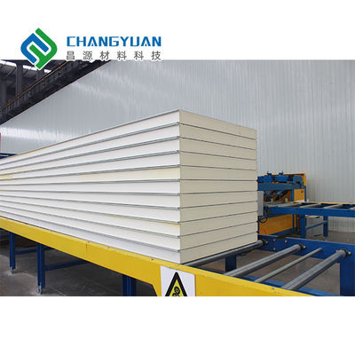 Ruang Dingin Ringan Panel PU Polyurethane Cold Storage Sandwich Panel
