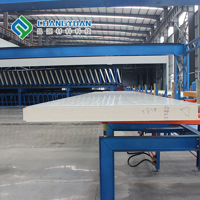 Pelestarian Panas Pu Cold Room Panel Polyurethane Foam Sandwich Panel 200mm