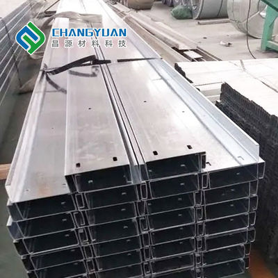 Profil Baja Struktural Berbentuk Perak C/Z Strip Baja Galvanis