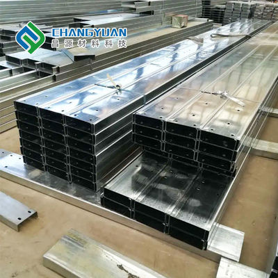 Profil Baja Struktural Perak Strip Logam Galvanis GB ASTM