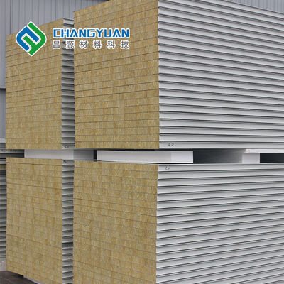 Insulasi Konstruksi Panel Dinding Cleanroom Tahan Air Tahan Api Kelas A