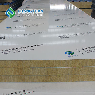 Insulasi Konstruksi Panel Dinding Cleanroom Tahan Air Tahan Api Kelas A
