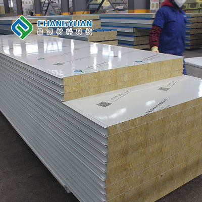 Insulasi Konstruksi Panel Dinding Cleanroom Tahan Air Tahan Api Kelas A
