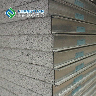 Ukuran Dapat Disesuaikan 950 / 1050mm Pu Insulated Panel Untuk Cleanroom Wall