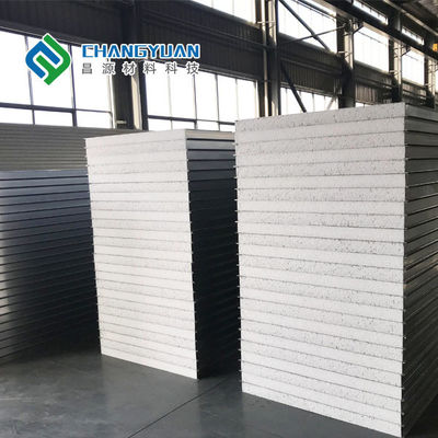 Panel Dinding Cleanroom Modern Tahan Api Pu Foam Sandwich Panel