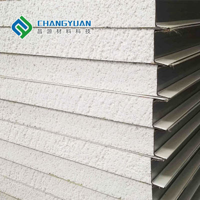 Panel Kamar Bersih Modular Tahan Kelembaban Tebal 50 75 100mm