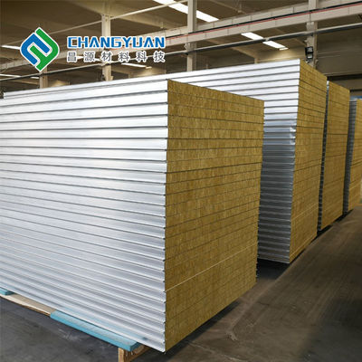 Panel Kamar Bersih Modular Tahan Kelembaban Tebal 50 75 100mm