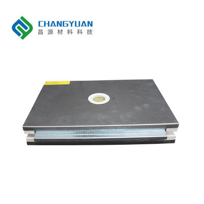 Panel Dinding Cleanroom Fireproofing Panel Dinding Pu Lebar 980 / 1080mm