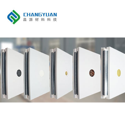 Moisture Proof Pu Wall Panel Anti Statis Dengan Kelas A. Tahan Api