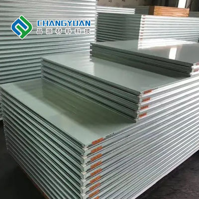 Bahan Dinding Cleanroom Terisolasi Polyurethane Lebar 980 / 1080mm