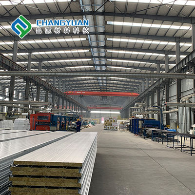 Panel Dinding Kaca Sandwich Magnesium dengan Permukaan PVC / SMP / PVF