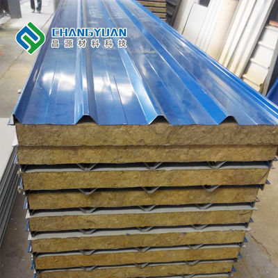 Panel Dinding Pu Terisolasi Tebal 200mm untuk Aplikasi Struktural