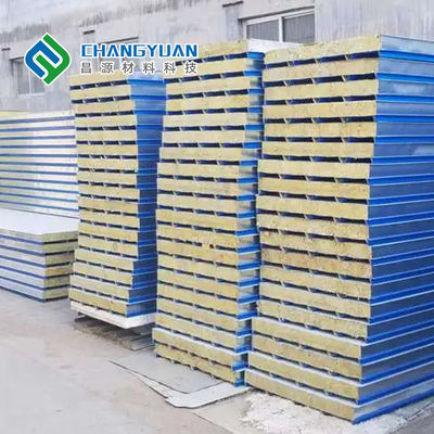 Panel Dinding Pu Terisolasi Tebal 200mm untuk Aplikasi Struktural