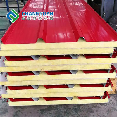 Panel Dinding Terisolasi Struktural OEM 1000mm-1500mm Untuk Dinding Eksterior