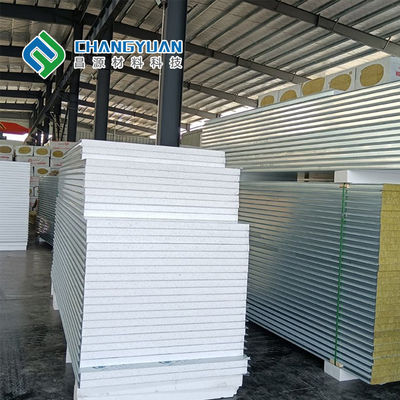 PVF SMP PVDF Composite Panel 50mm/75mm/100mm untuk dinding luar dan atap