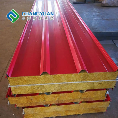 Panel Sandwich Isolasi Tahan Air Panel Dinding Sandwich Tebal 150 / 200mm