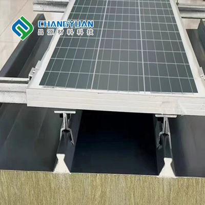 Panel Atap Surya Terisolasi Hemat Energi Tebal 100/150 / 200mm