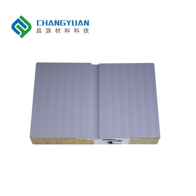 Panel dinding Pu Sandwich tahan api Ketebalan 50/75/100/150/200mm