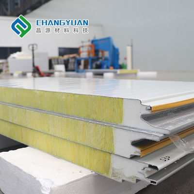 Polyurethane Anti Aging Pu Foam Sandwich Panel Pengurangan Suara