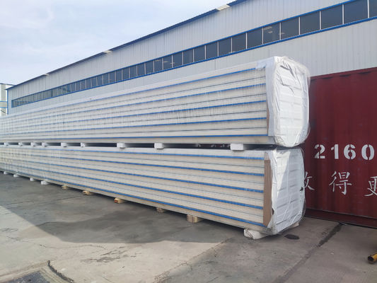 Panel penyimpanan dingin yang dapat disesuaikan 100/150/200/250mm Ketebalan untuk solusi penyimpanan