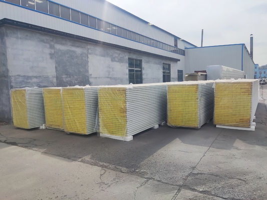 50/75/100mm Ketebalan Panel Dinding Ruang Bersih Untuk Aplikasi Berat