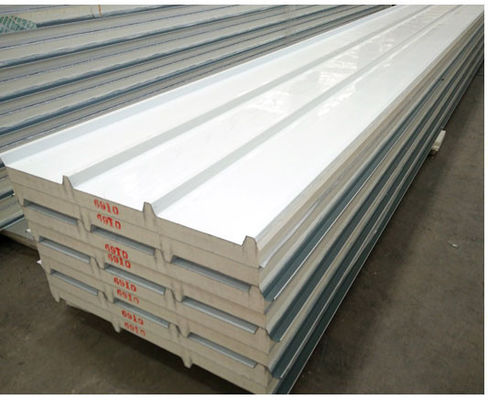Waterproof PU Sandwich Roof Panel dengan Fire Rating B1/B2 dan Isolasi Panas