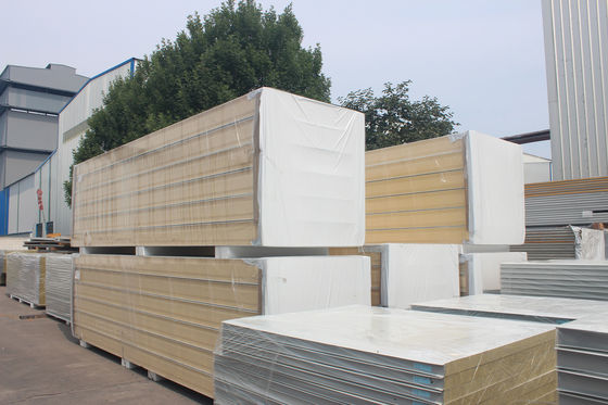 Kelembaban bukti dan Panas terisolasi Disesuaikan PU Panel untuk Kamar Dingin