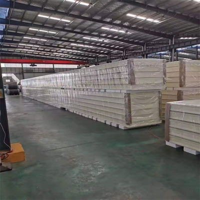 Panel ruangan dingin PU yang terisolasi suara untuk penyimpanan suhu terkontrol