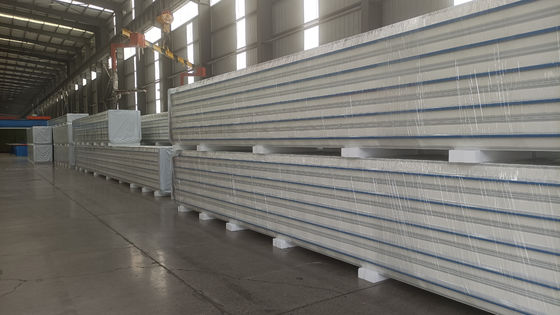 Panel ruang dingin bersertifikat kebakaran dengan rentang 930-1130mm