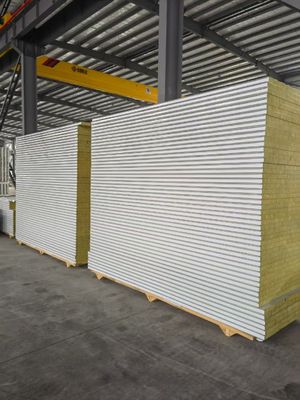 Fireproof Dan Waterproof Cleanroom Panel Dinding awet
