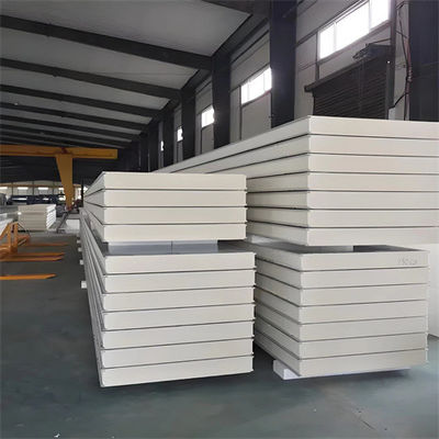 Waterproof Insulated PU Cold Room Panel untuk penyimpanan makanan dan minuman