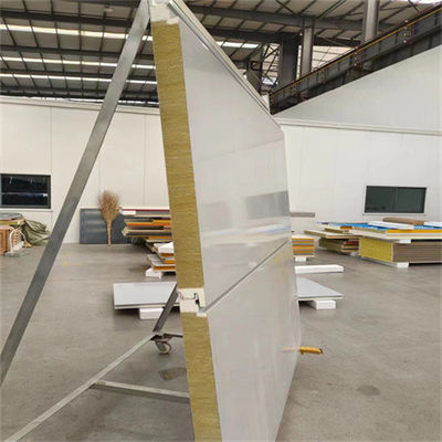 Fireproof dan Soundproof Sandwich Wall Panel System / Pu Wall Panel
