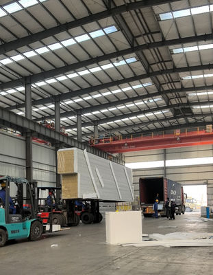Ringan ramah lingkungan Soundproof Polyurethane Sandwich Wall Panel