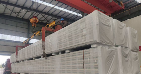 Panel Tembok Sandwich Pra-Dirancang Dengan Papan Baja Lapis Warna