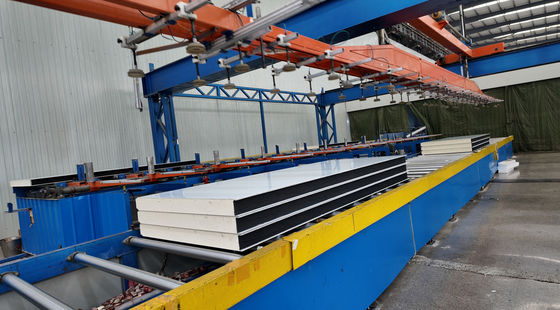 Panel PU tahan air tahan panas tahan suara penyimpanan dingin dengan 100/150/200mm