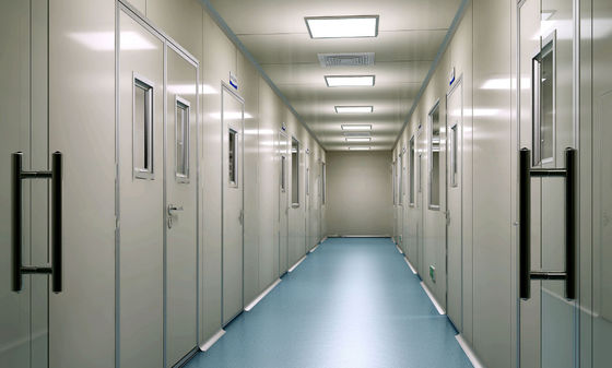 Panel dinding kamar bersih modular yang dapat disesuaikan