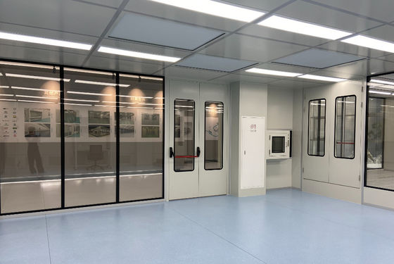 Bahan Panel Dinding Cleanroom Tipe Pemasangan Cepat