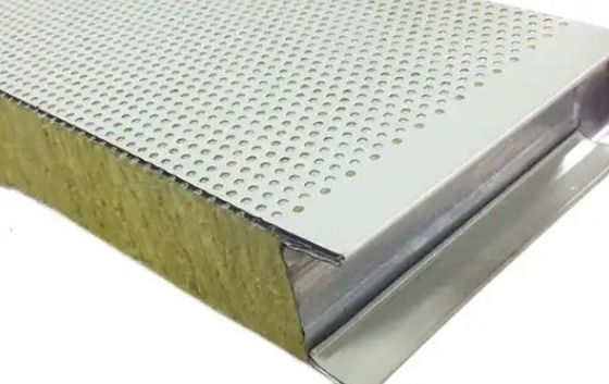 Panel suara akustik tahan api dengan panjang dan lebar 1000mm yang dapat disesuaikan