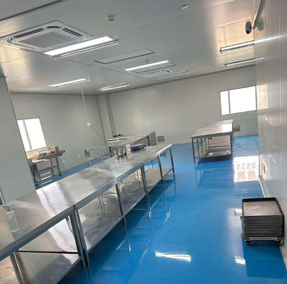 Kelas A Fireproof Clean Room Wall Partitions Desain yang dapat disesuaikan dan serbaguna
