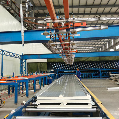 Waterproof PU Sandwich Roof Panel dengan Fire Rating B1/B2 dan Isolasi Panas