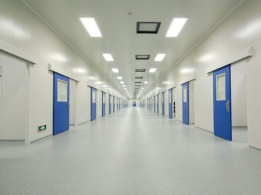 Bahan Panel Dinding Cleanroom Tipe Pemasangan Cepat
