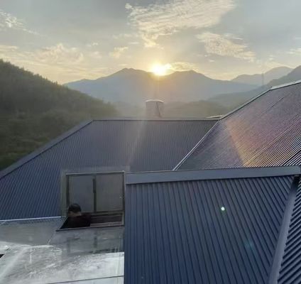 Panel Atap Greatwall Paduan Al-Mg-Mn dengan Lebar 950mm Berat dan Warna yang Dapat Disesuaikan untuk Insulasi Termal